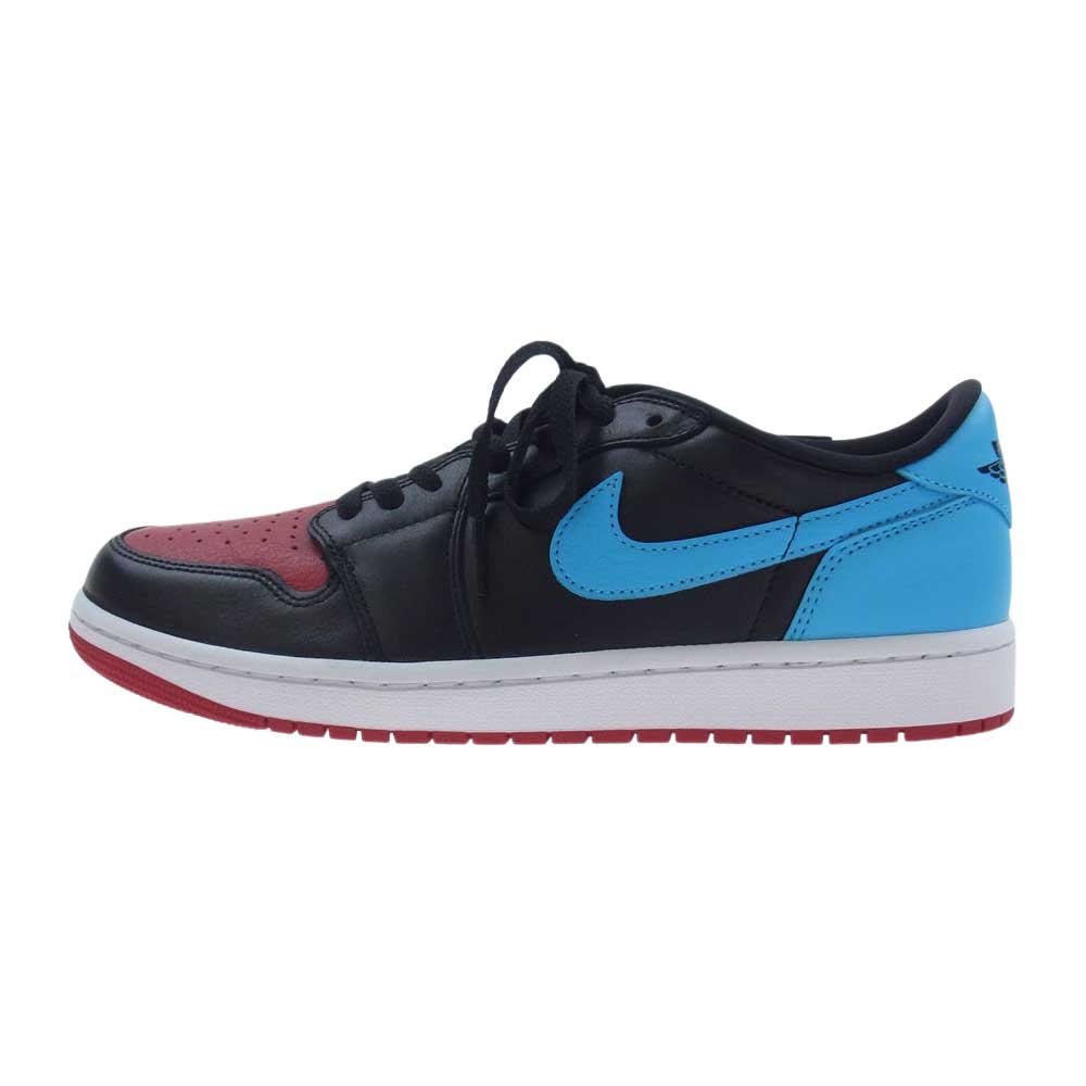 NIKE ナイキ CZ0775-046 WMNS Air Jordan 1 Retro Low OG NC to Chi ウィメンズ エアジョーダン1 レトロ ロー OG ノースカロライナ トゥ シカゴ スニーカー ブラック系 27.5cm【新古品】【未使用】【中古】