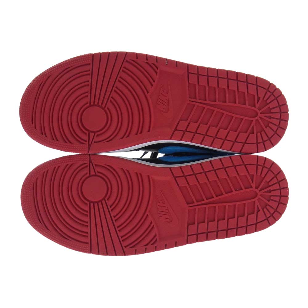 NIKE ナイキ CZ0775-046 WMNS Air Jordan 1 Retro Low OG NC to Chi ウィメンズ エアジョーダン1 レトロ ロー OG ノースカロライナ トゥ シカゴ スニーカー ブラック系 27.5cm【新古品】【未使用】【中古】