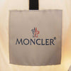 MONCLER モンクレール MONTCLA フーデッド ロゴ刺繍 ダブルジップ ダウンジャケット ホワイト系 1【中古】