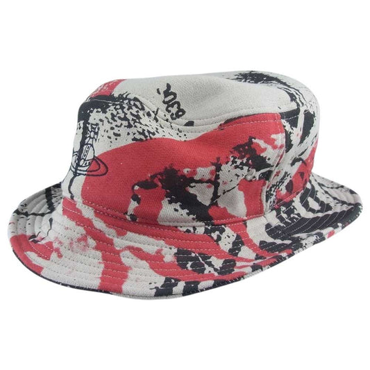 Vivienne Westwood ヴィヴィアンウエストウッド RUBBISH BUCKET HAT バケット ハット マルチカラー系 F【中古】