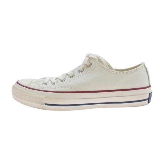CONVERSE コンバース Addict Chuck Taylor アディクト チャックテイラー ローカット スニーカー オフホワイト系 26.5cm【美品】【中古】