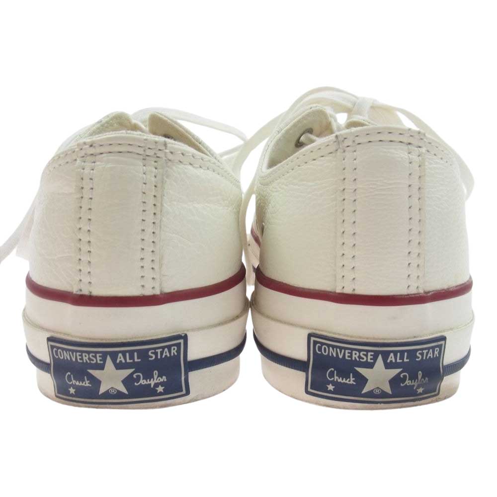 CONVERSE コンバース Addict Chuck Taylor アディクト チャックテイラー ローカット スニーカー オフホワイト系 26.5cm【美品】【中古】