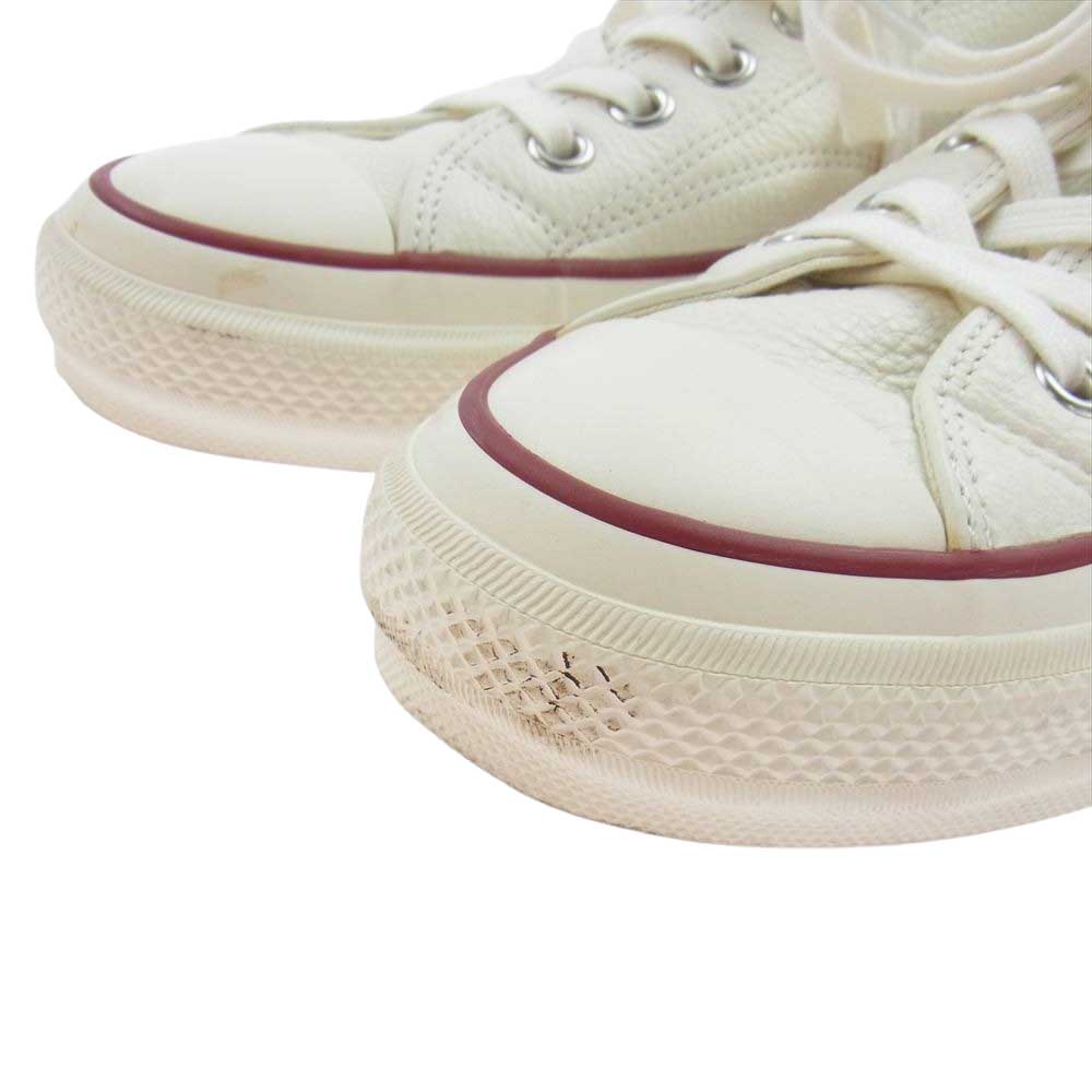 CONVERSE コンバース Addict Chuck Taylor アディクト チャックテイラー ローカット スニーカー オフホワイト系 26.5cm【美品】【中古】