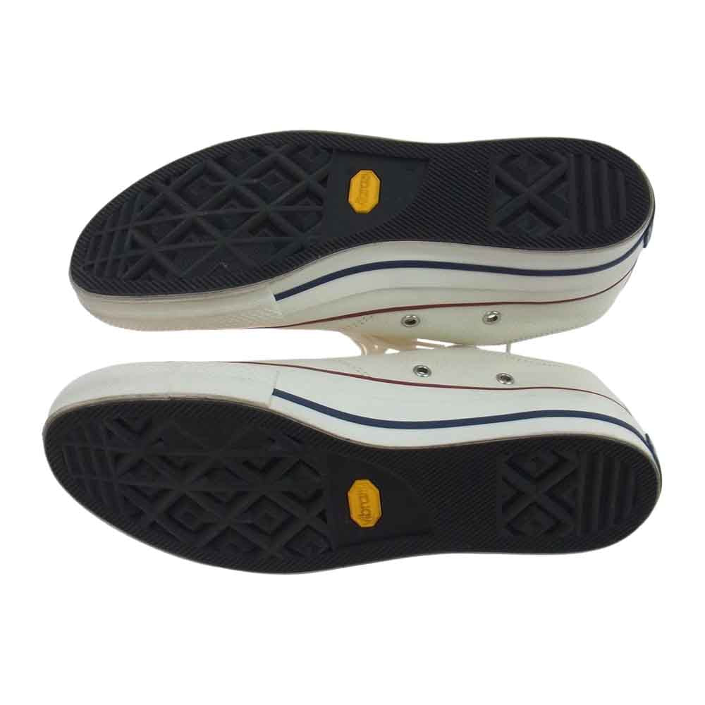 CONVERSE コンバース Addict Chuck Taylor アディクト チャックテイラー ローカット スニーカー オフホワイト系 26.5cm【美品】【中古】