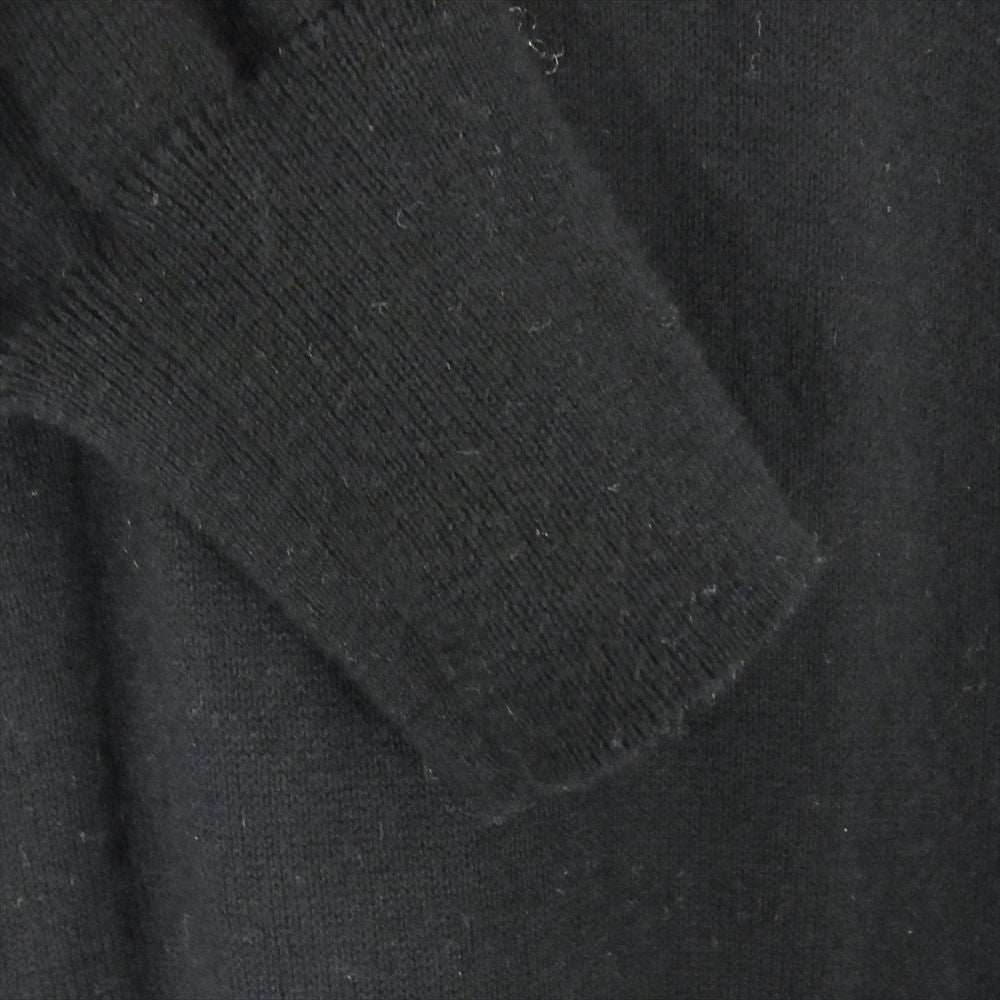 MAISON MARGIELA メゾンマルジェラ 20AW S50HA0959 ⑭ライン クルーネック エルボーパッチ ニット セーター ブラック系 S【中古】