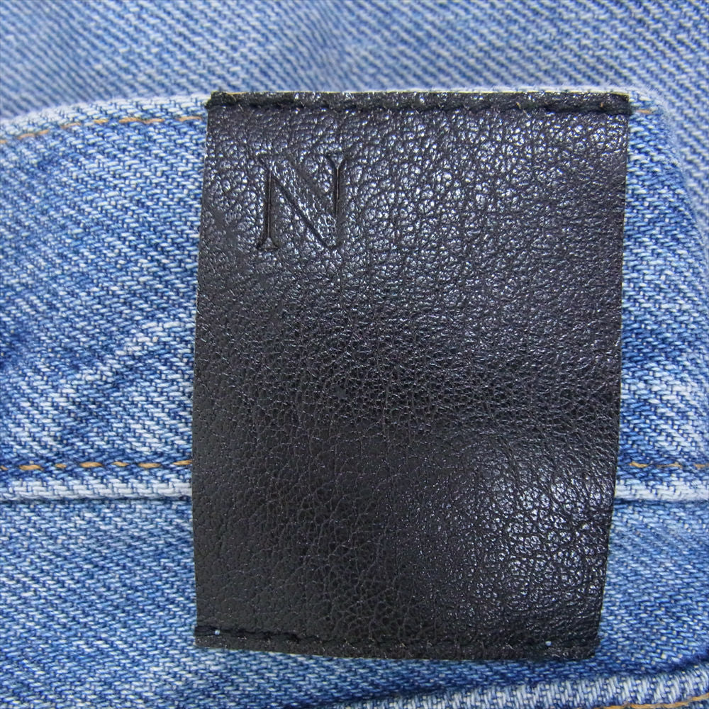 ネイル 99-234-41-060007 ストレートデニムパンツ ライトブルー系 33【中古】