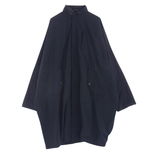 MAISON MARGIELA メゾンマルジェラ 23SS S51AH0139 RECYCLED NYLON オーバーサイズ リサイクルナイロン コート インディゴブルー系 XL【中古】