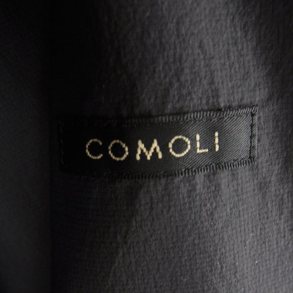 COMOLI コモリ 21AW U03-04011 ダウン フーデッド ロング コート ブラック系 F【新古品】【未使用】【中古】
