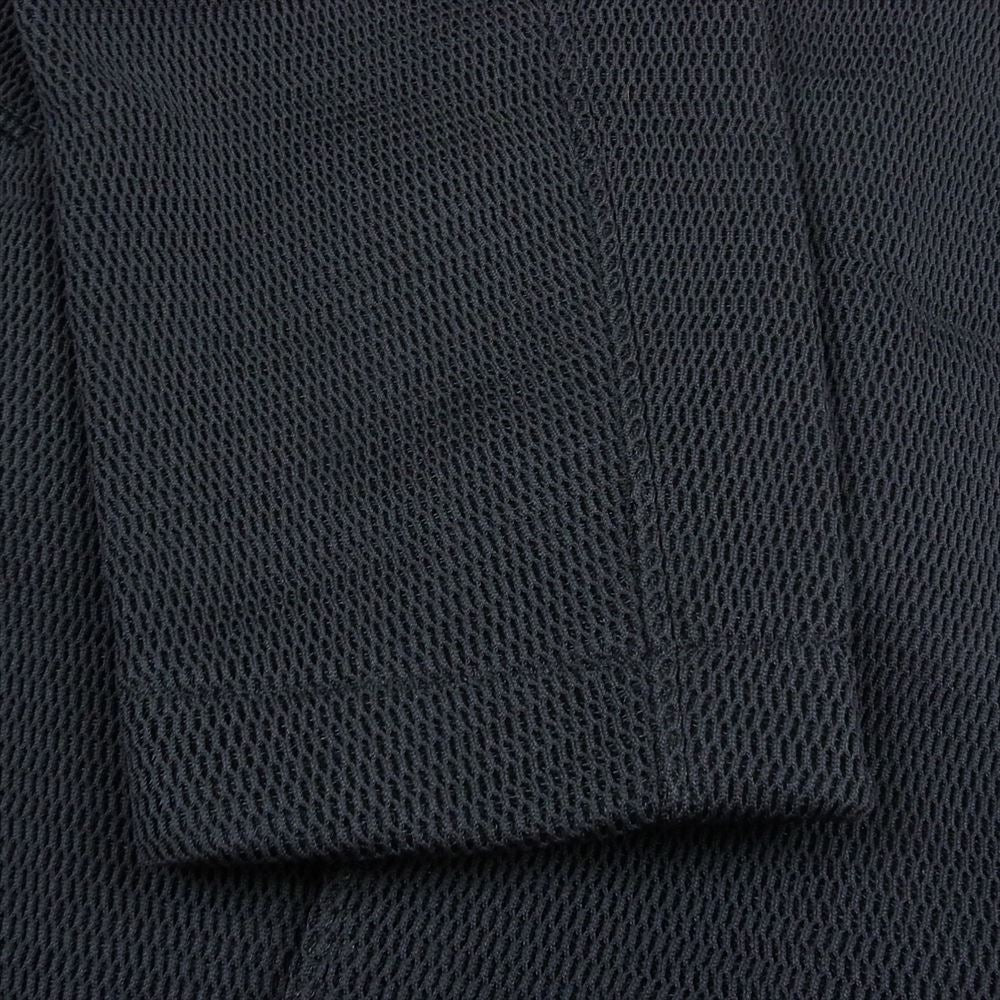 UNDERCOVER アンダーカバー 18SS UCU4302 メッシュターン ダウンカラーコート ステンカラーコート ブラック系 3【新古品】【未使用】【中古】