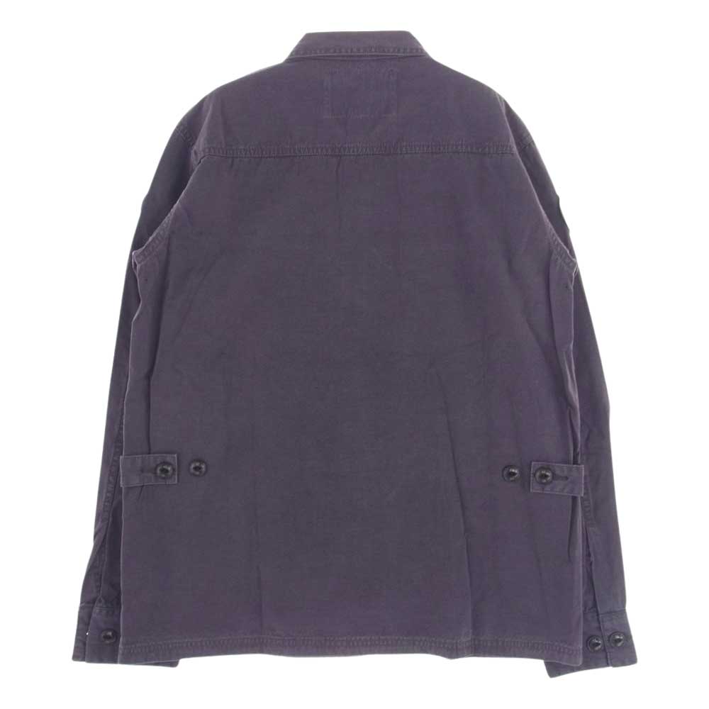 NEIGHBORHOOD ネイバーフッド 15SS 151SPNH-SHM06 BDU SOLID C-SHIRT ミリタリー シャツ パープル パープル系 M【中古】