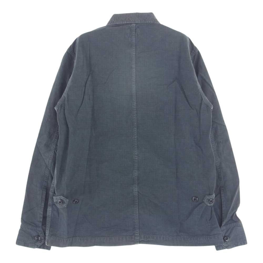 WTAPS ダブルタップス 15SS 151GWDT-SHM01 JUNGLE L/S SHIRTS ジャングル ミリタリー シャツ ネイビー ダークグレー系 2【中古】
