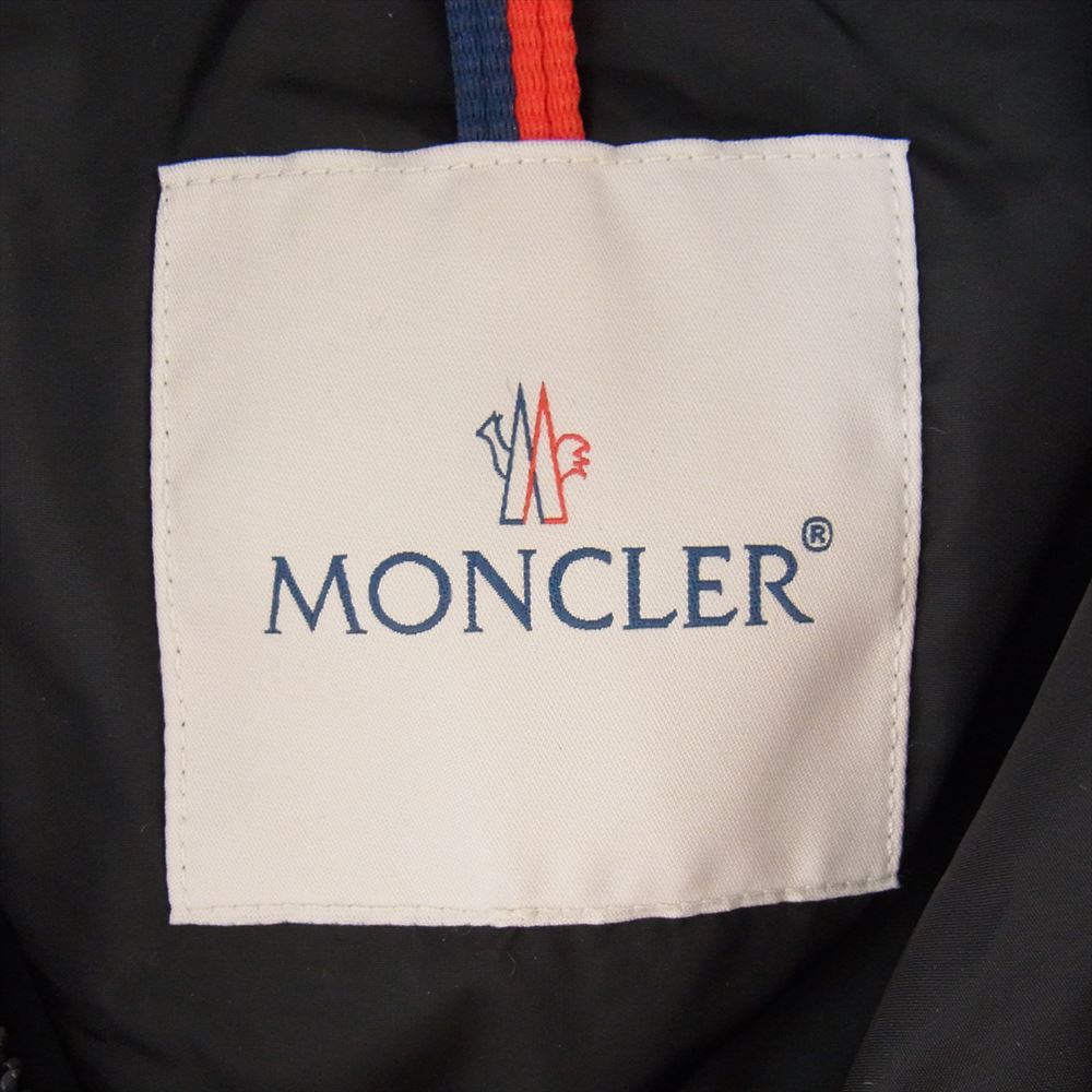 MONCLER モンクレール ABELLE アベル ナイロン ダウン コート ブラック系 14anni164cm【中古】
