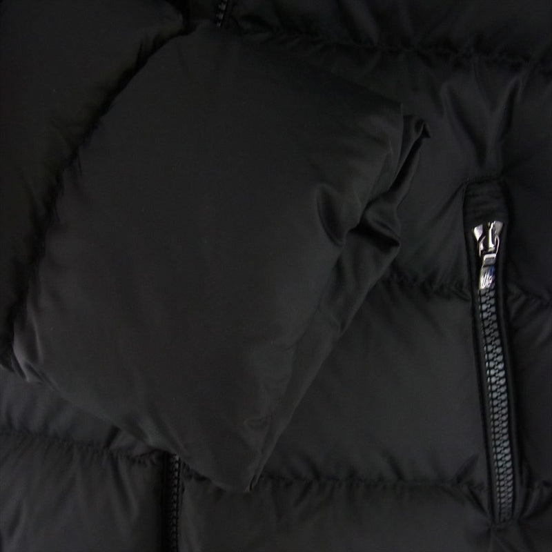 MONCLER モンクレール ABELLE アベル ナイロン ダウン コート ブラック系 14anni164cm【中古】