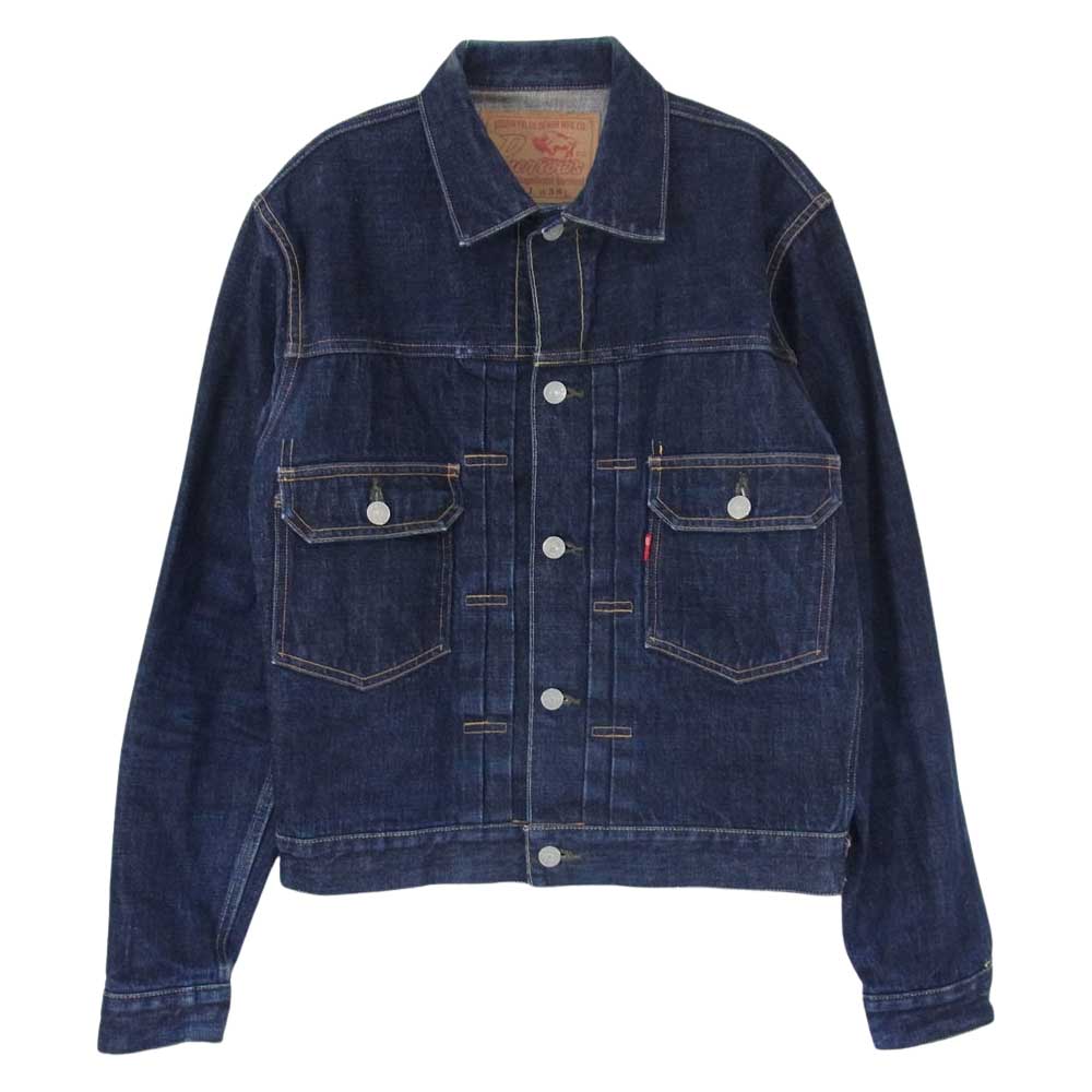 Pherrow's フェローズ 407J 2nd TYPE デニム ジャケット インディゴブルー系 38【中古】