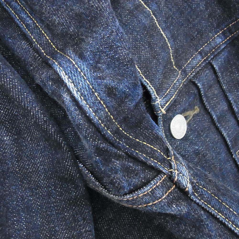 Pherrow's フェローズ 407J 2nd TYPE デニム ジャケット インディゴブルー系 38【中古】