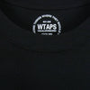 WTAPS ダブルタップス SCREEN スクリーン ロゴ プリント ロングスリーブ Tシャツ ロンT ブラック ブラック系 ②【中古】