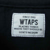 WTAPS ダブルタップス #1刺繍 LONG LIVE バックプリント 長袖 Tシャツ ブラック系 M【美品】【中古】