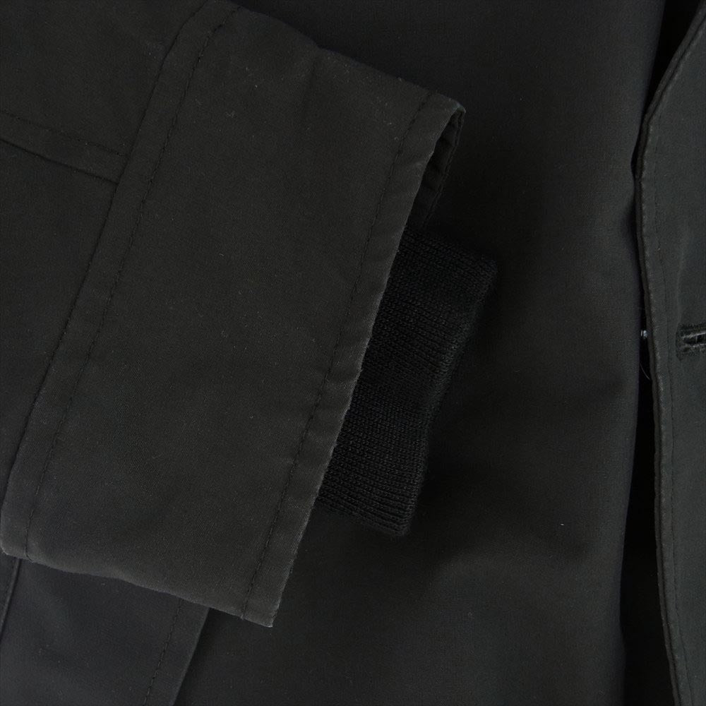 CANADA GOOSE カナダグース 3438JM   国内正規品 サザビータグ JASPER PARKA ジャスパー パーカ ロゴ ワッペン ダウン ジャケット ブラック系 L【中古】