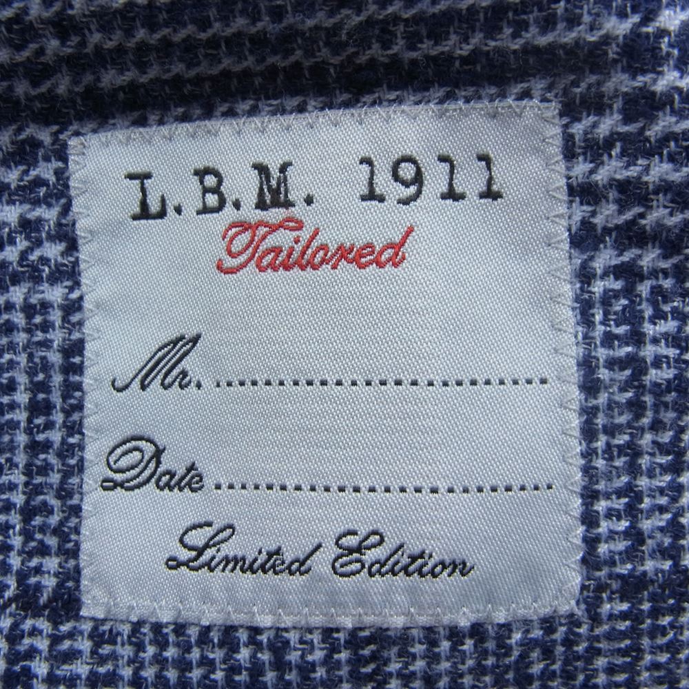 エルビーエム1911 シングル 2B テーラード ジャケット ネイビー系【中古】