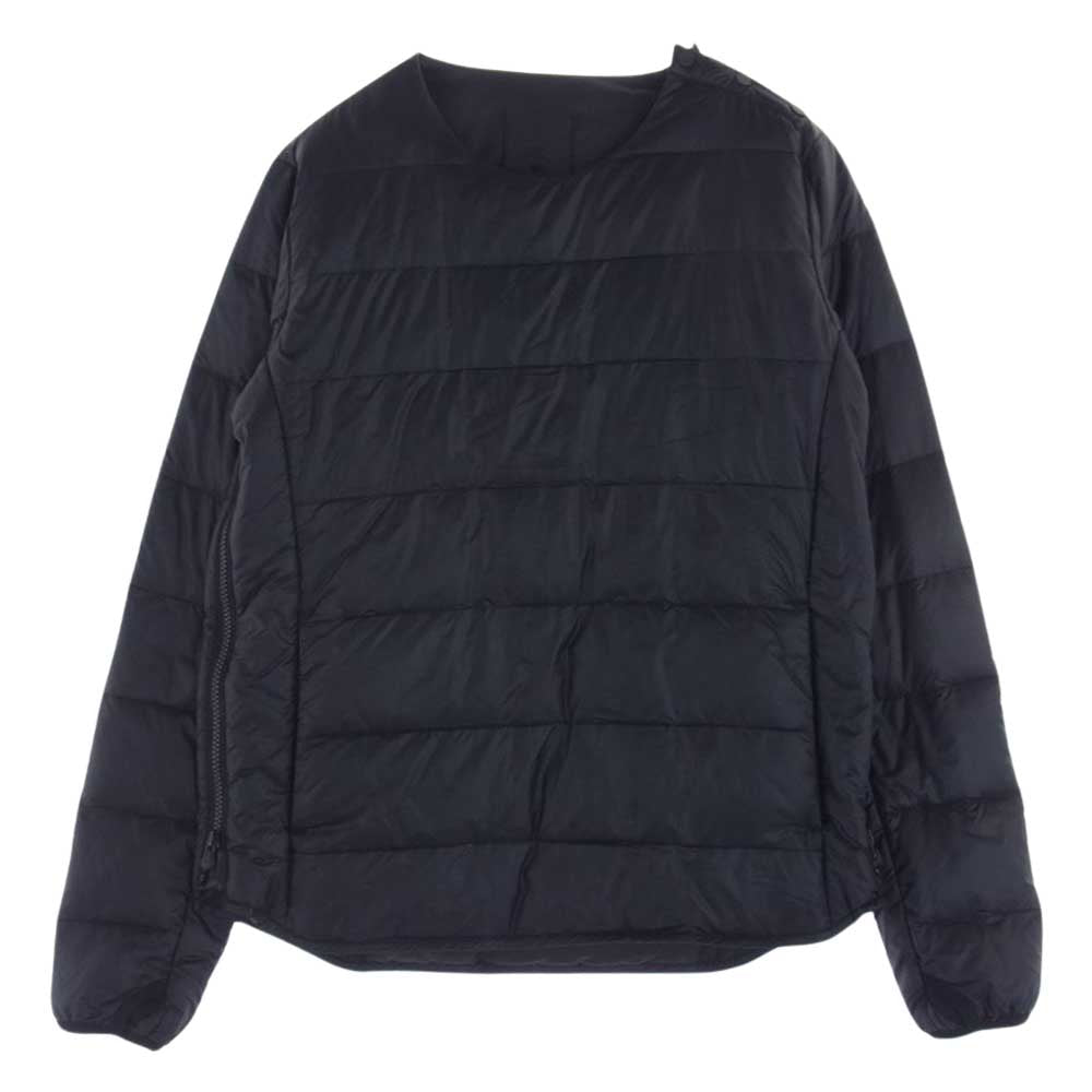 DESCENTE デサント DIA3678U ALLTERRAIN オルテライン H.C.S.DOWN PULLOVER SHIRT ダウン プルオーバー シャツ ジャケット ブラック系 JP:M【中古】