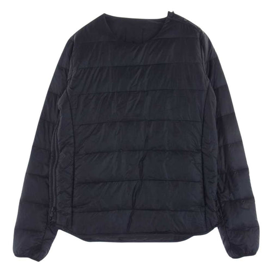 DESCENTE デサント DIA3678U ALLTERRAIN オルテライン H.C.S.DOWN PULLOVER SHIRT ダウン プルオーバー シャツ ジャケット ブラック系 JP:M【中古】