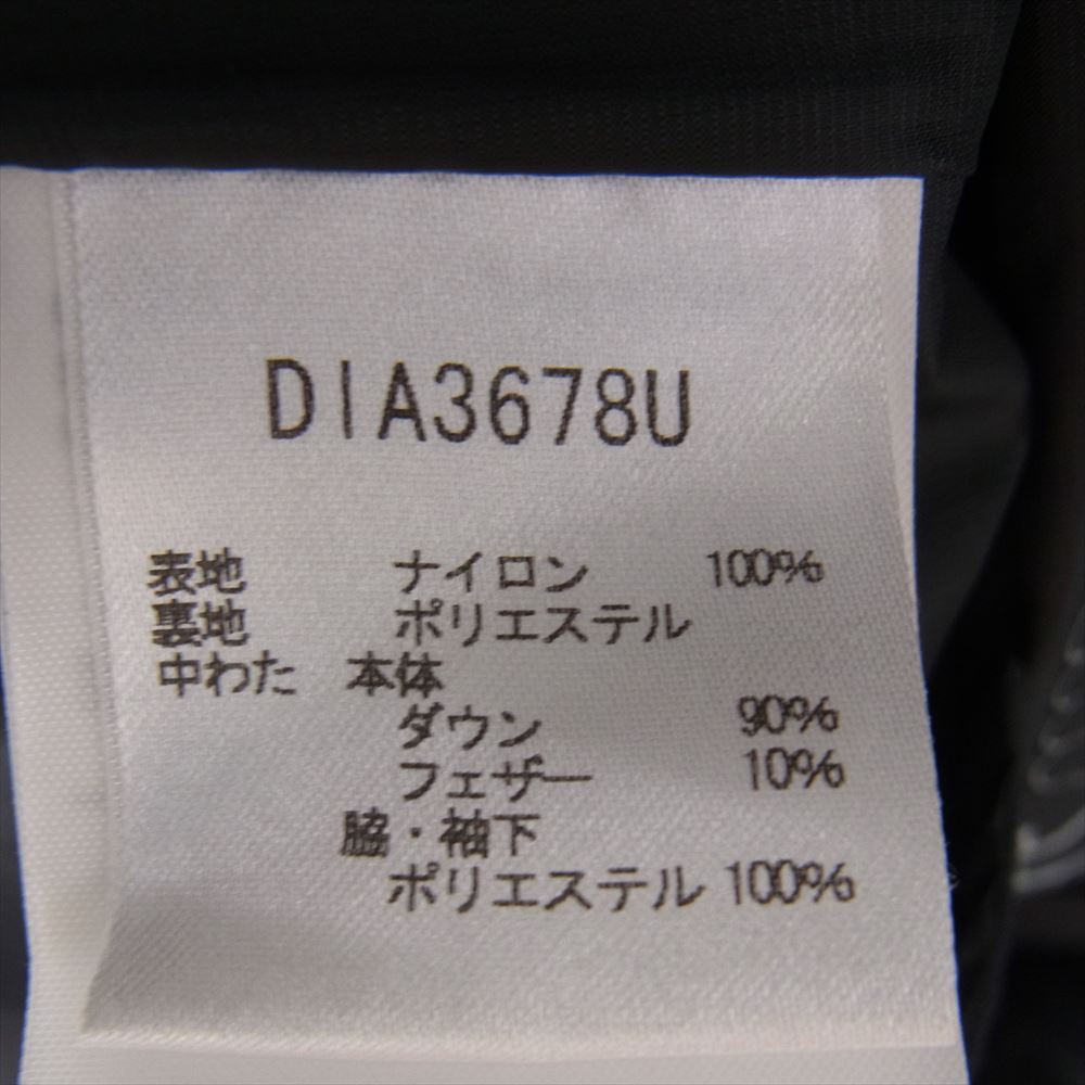 DESCENTE デサント DIA3678U ALLTERRAIN オルテライン H.C.S.DOWN PULLOVER SHIRT ダウン プルオーバー シャツ ジャケット ブラック系 JP:M【中古】