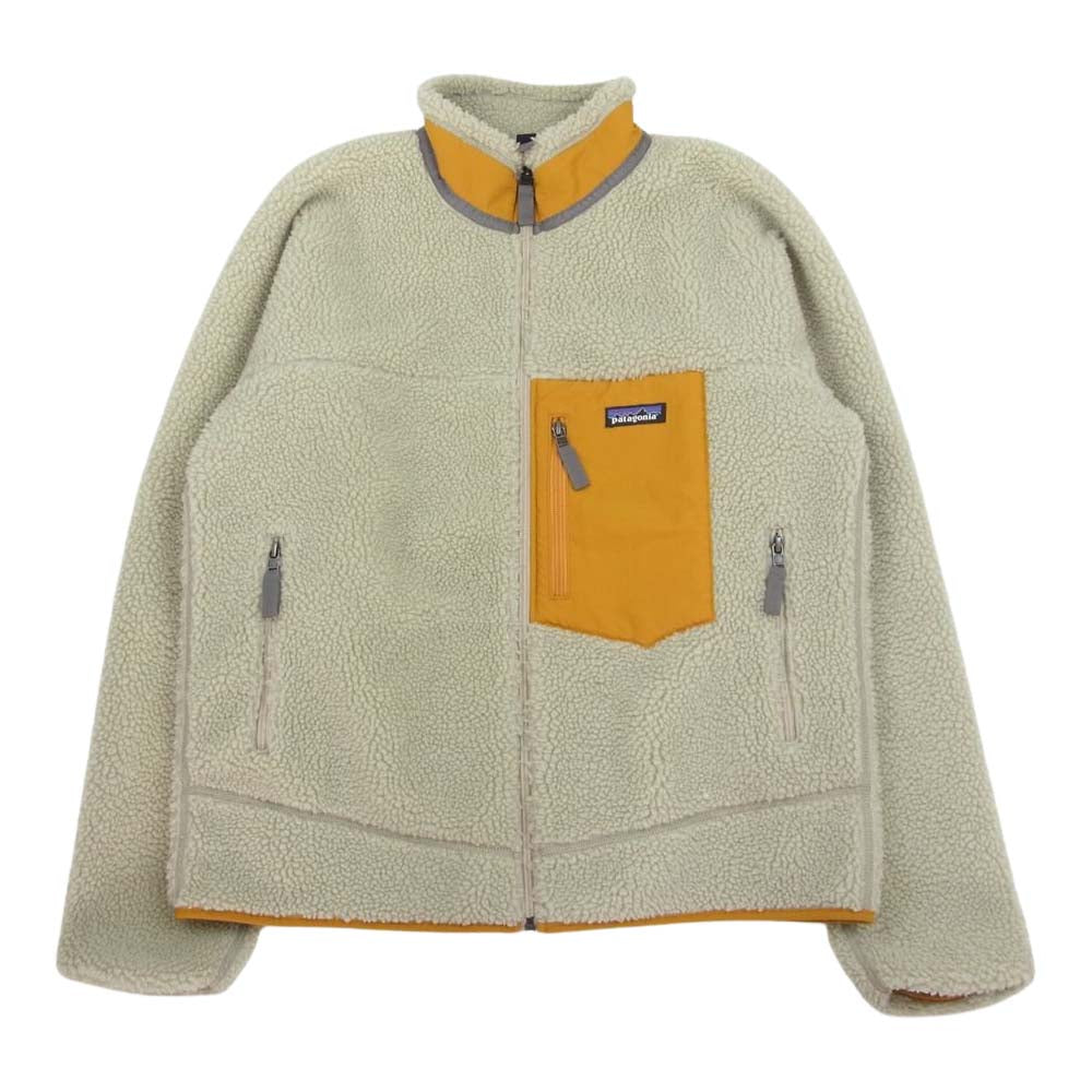 patagonia パタゴニア STY23056　 CLASSIC RETRO-X クラシック レトロ フリース ボア ジャケット ベージュ系 M【中古】
