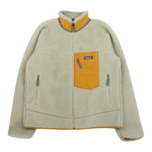 patagonia パタゴニア STY23056　 CLASSIC RETRO-X クラシック レトロ フリース ボア ジャケット ベージュ系 M【中古】