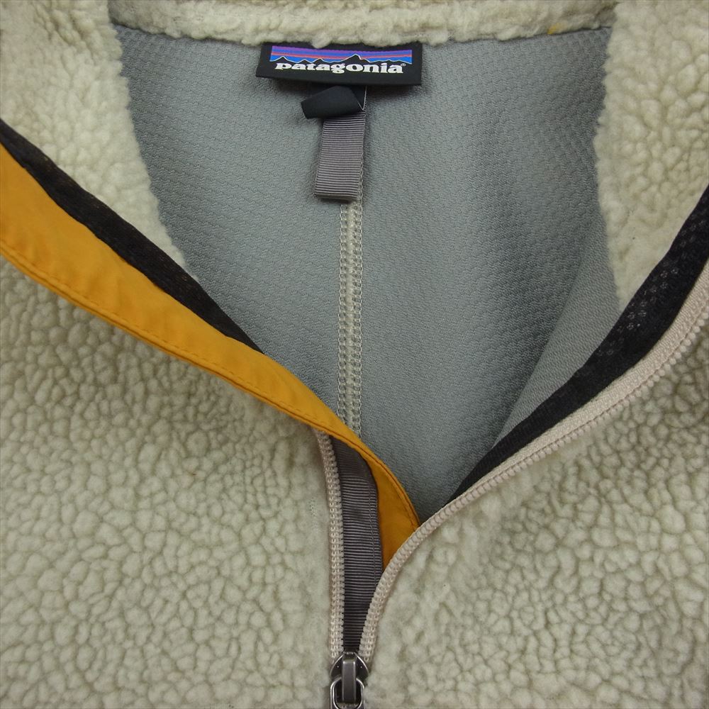 patagonia パタゴニア STY23056　 CLASSIC RETRO-X クラシック レトロ フリース ボア ジャケット ベージュ系 M【中古】