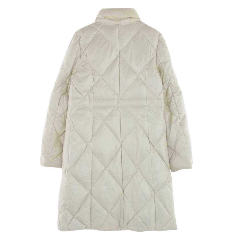BURBERRY バーバリー FS349-856-4038 キルティング ダウン コート オフホワイト系 38【中古】