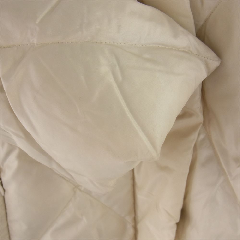 BURBERRY バーバリー FS349-856-4038 キルティング ダウン コート オフホワイト系 38【中古】