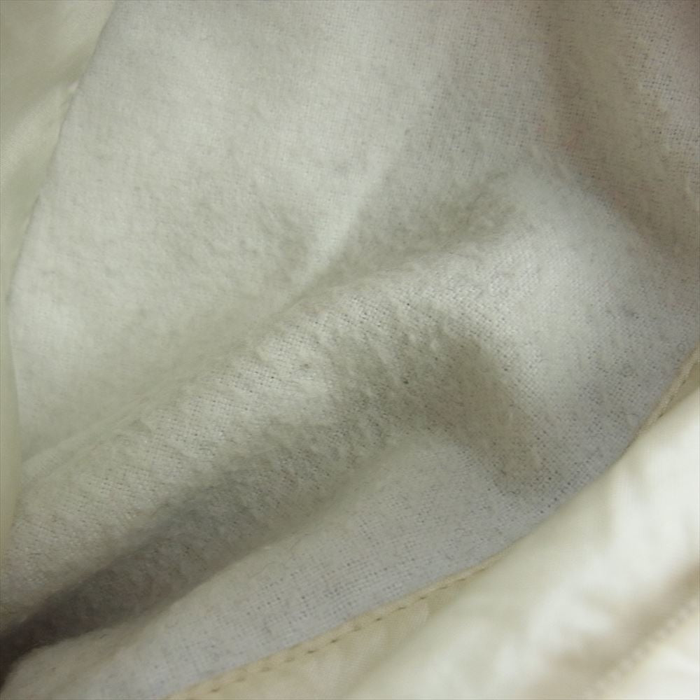 BURBERRY バーバリー FS349-856-4038 キルティング ダウン コート オフホワイト系 38【中古】