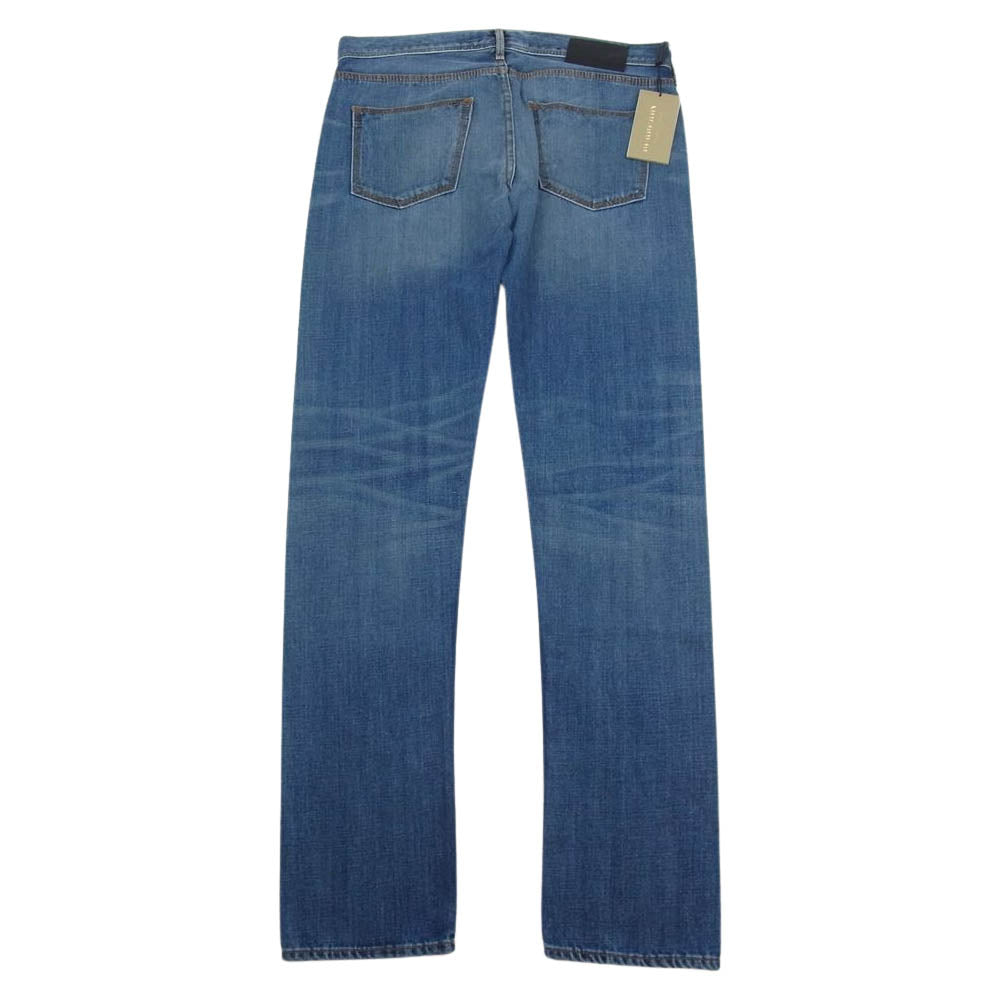 BURBERRY バーバリー 国内正規品 ロンドンイングランド ウォッシュド ストレート デニム パンツ インディゴブルー系 31【極上美品】【中古】