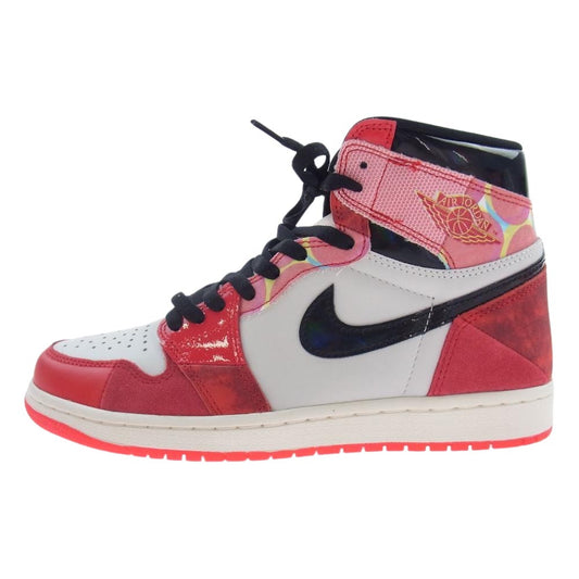 NIKE ナイキ DV1748-601 × Spider-Man スパイダーマン Air Jordan 1 High OG SP エアジョーダン1 ハイ OG SP スニーカー レッド系 26cm【新古品】【未使用】【中古】