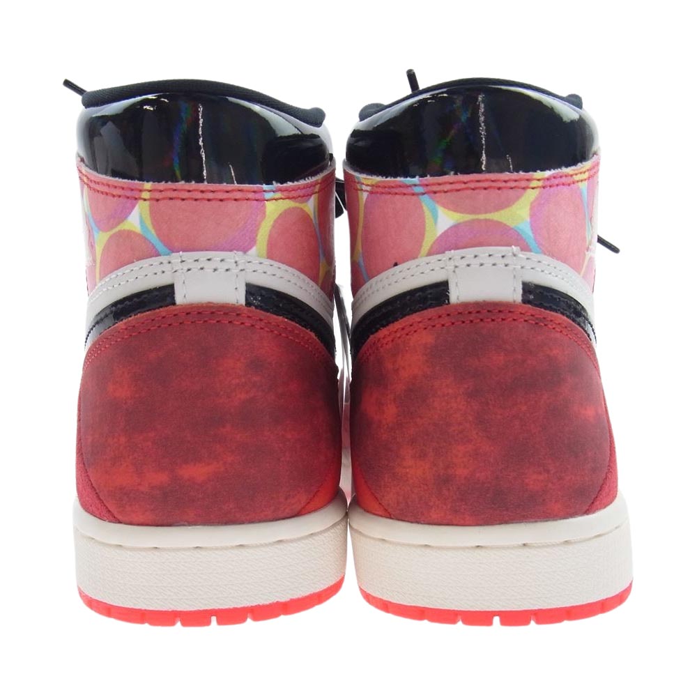 NIKE ナイキ DV1748-601 × Spider-Man スパイダーマン Air Jordan 1 High OG SP エアジョーダン1 ハイ OG SP スニーカー レッド系 26cm【新古品】【未使用】【中古】