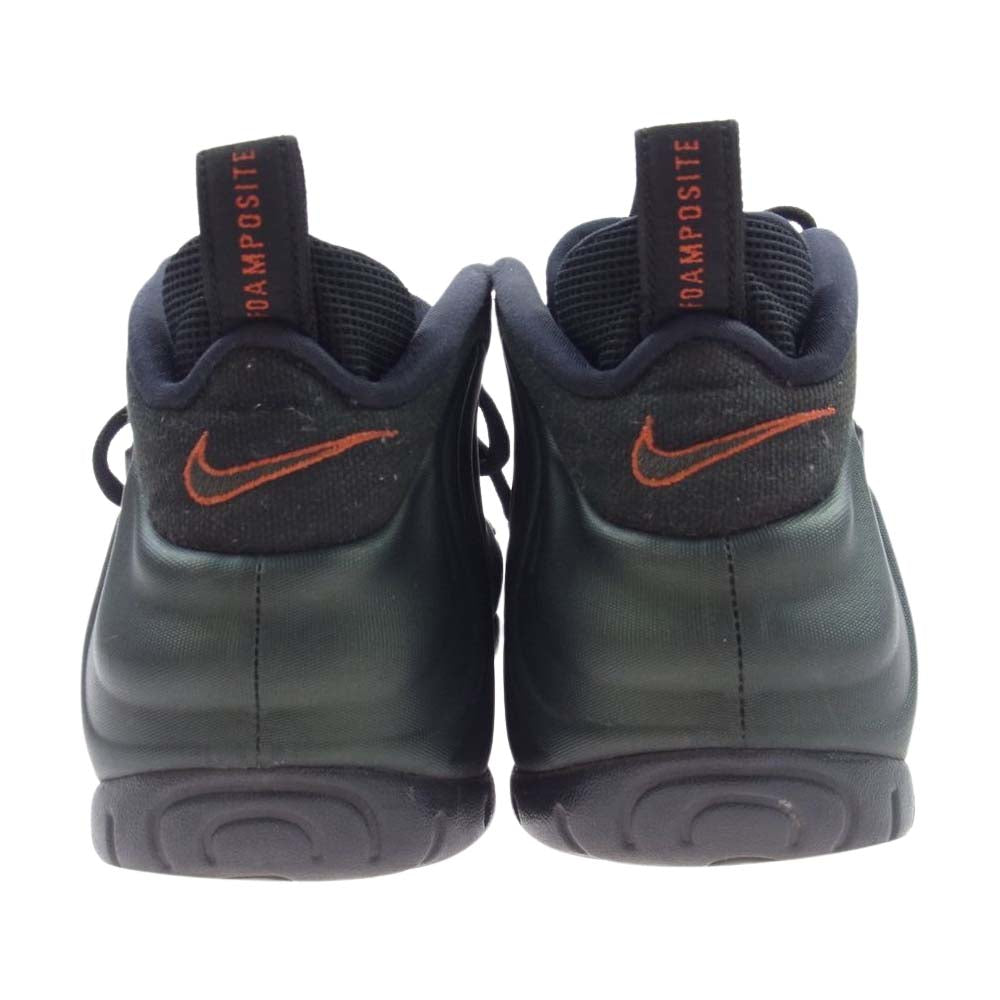 NIKE ナイキ 624041-304  Air Foamposite Pro Sequoia エアフォームポジット プロ スニーカー ブラック系 27.5cm【中古】