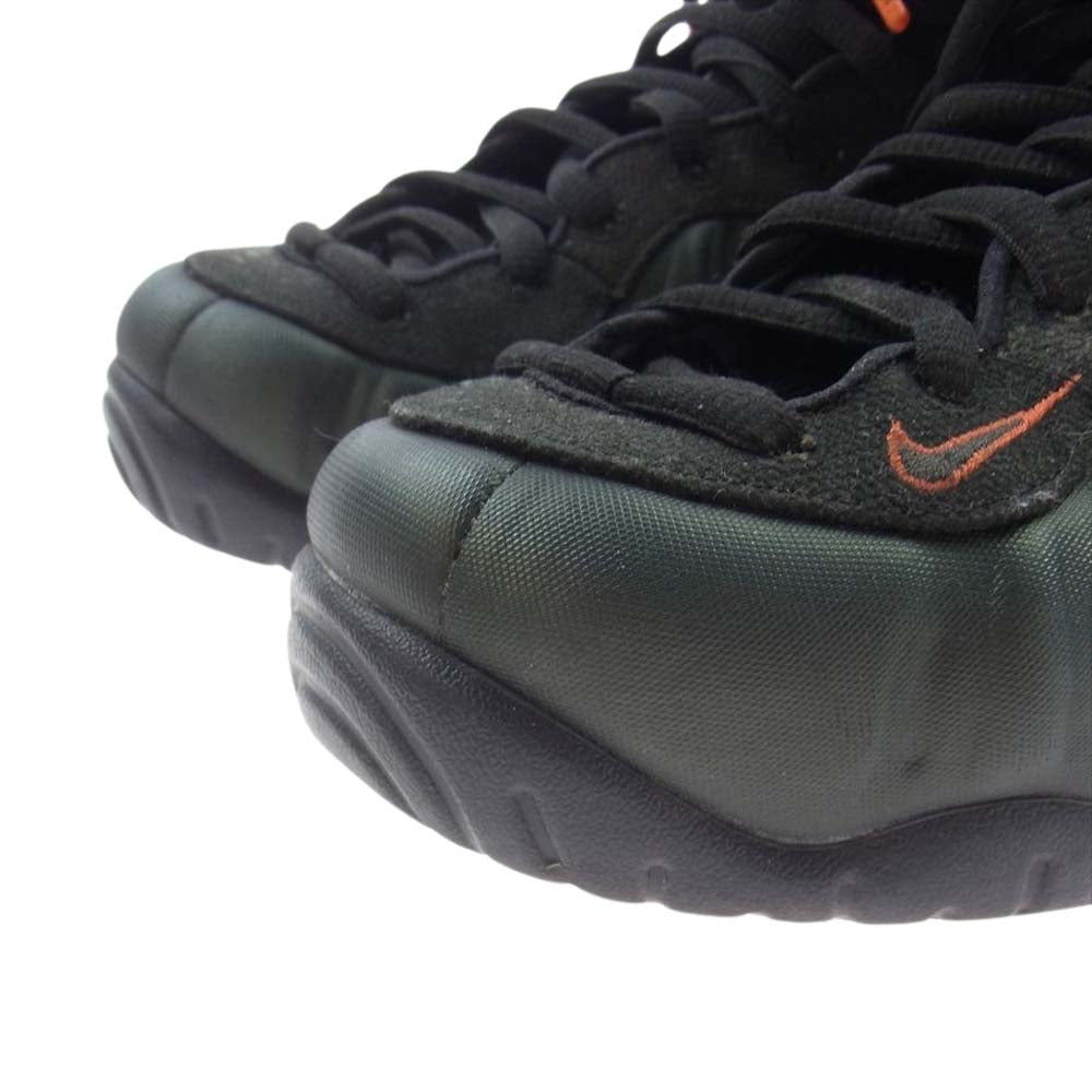 NIKE ナイキ 624041-304  Air Foamposite Pro Sequoia エアフォームポジット プロ スニーカー ブラック系 27.5cm【中古】