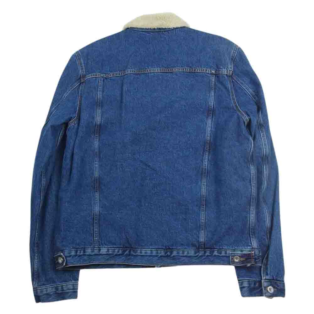 DIESEL ディーゼル BOA DENIM JACKET ボア デニムジャケット インディゴブルー系 XL【極上美品】【中古】