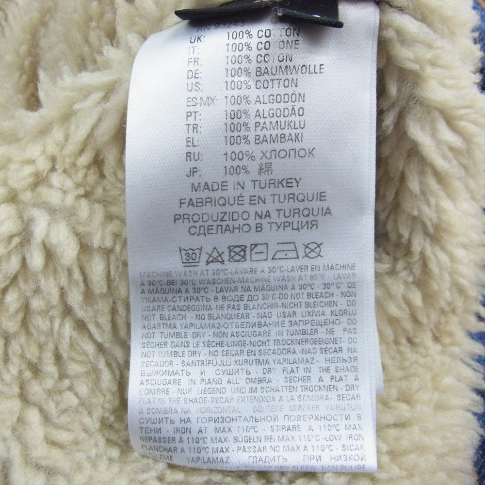 DIESEL ディーゼル BOA DENIM JACKET ボア デニムジャケット インディゴブルー系 XL【極上美品】【中古】