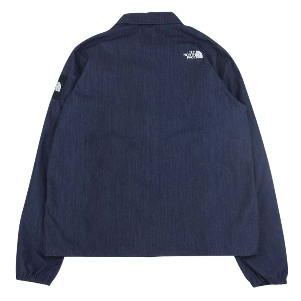 THE NORTH FACE ノースフェイス NP12042 国内正規品 GTX Denim Coach Jacket ゴアテックス デニム ジャケット インディゴブルー系 L【新古品】【未使用】【中古】