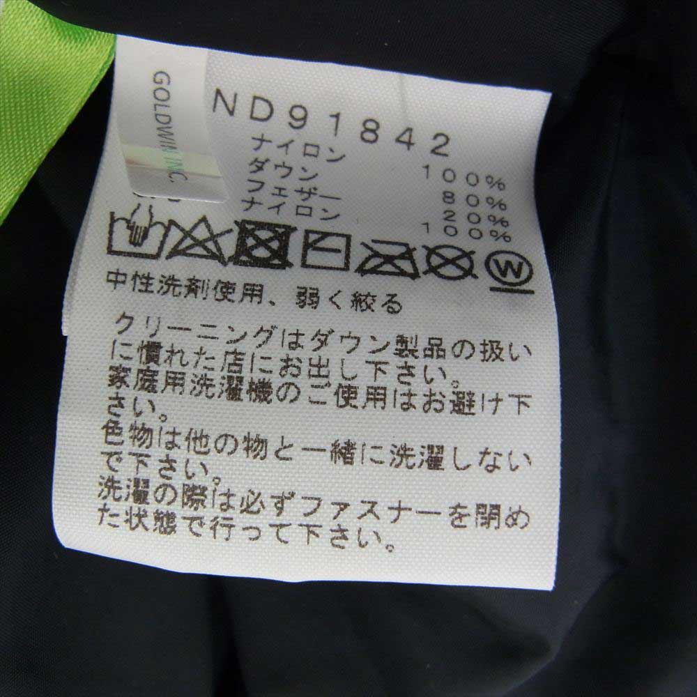 THE NORTH FACE ノースフェイス ND91842  国内正規品 Novelty Nuptse Jacket Camo ノベルティー ヌプシ カモ 総柄 ダウンジャケット モスグリーン系 ブラック系 XL【新古品】【未使用】【中古】