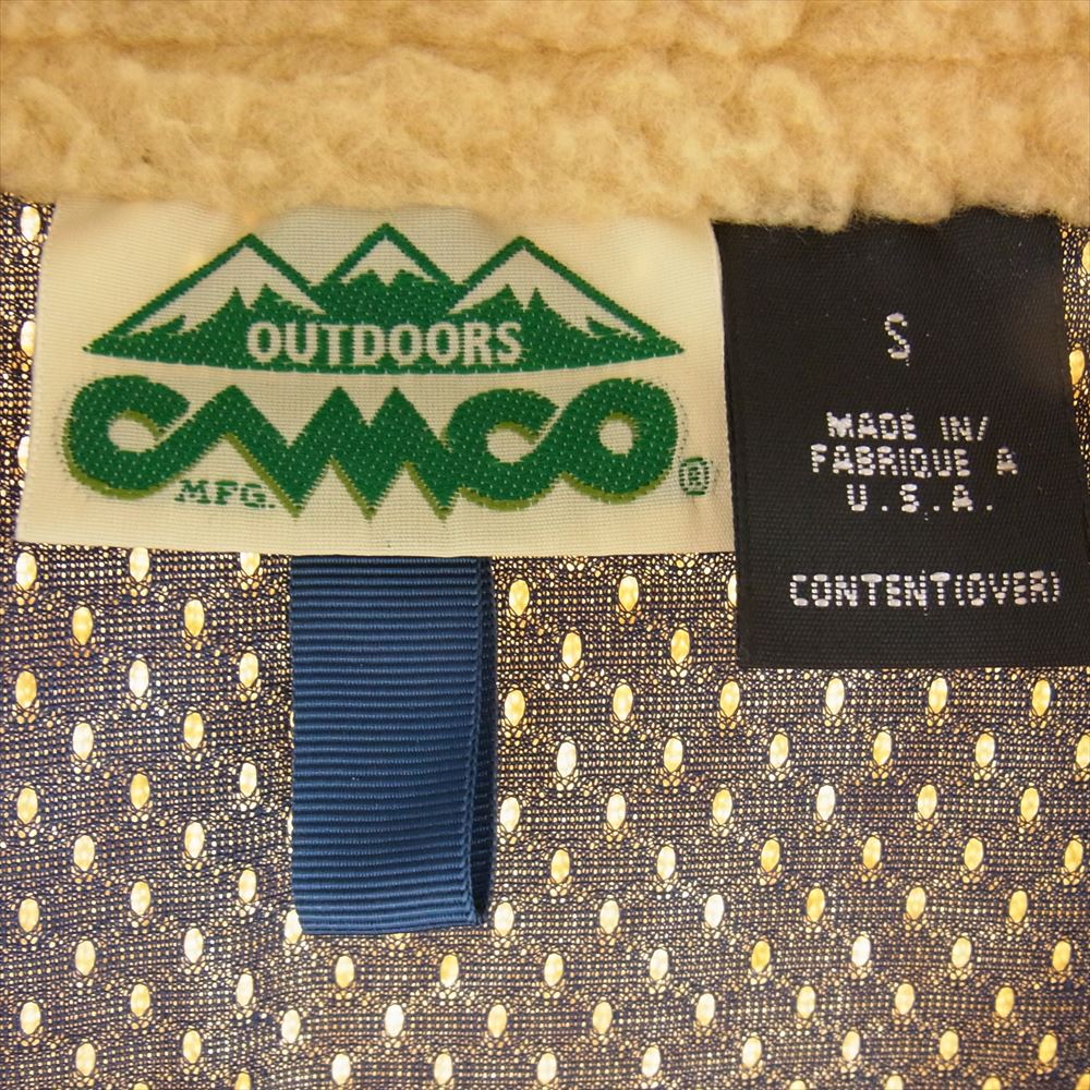 CAMCO カムコ フリース ボア ベスト ベージュ系 S【中古】