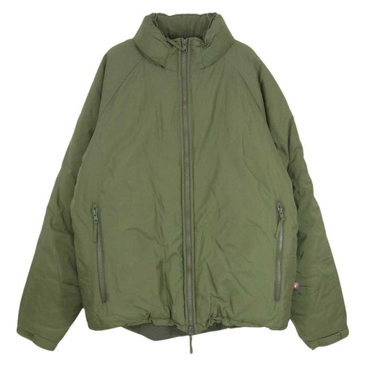 アメリカ軍 BROOKLYN ARMED FORCES B.A.F GENIII Level 7 PRIMALOFT JACKET レベル7 プリマロフト 中綿 ジャケット カーキ系 S【中古】