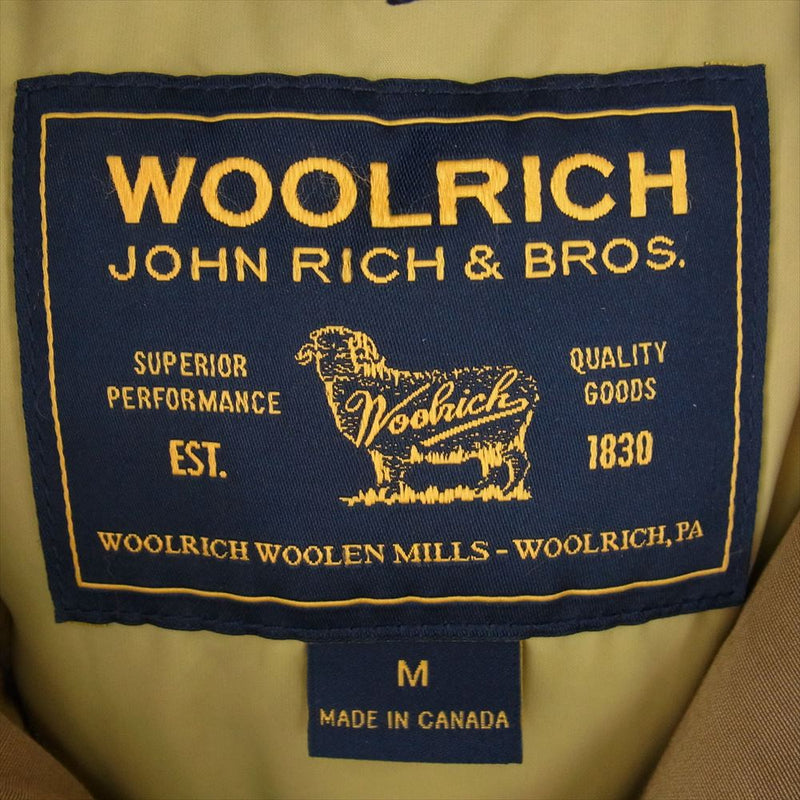 WOOLRICH ウールリッチ 1202039 ARCTIC PARKA アークティック パーカ ダウン ジャケット カーキ系 M【中古】