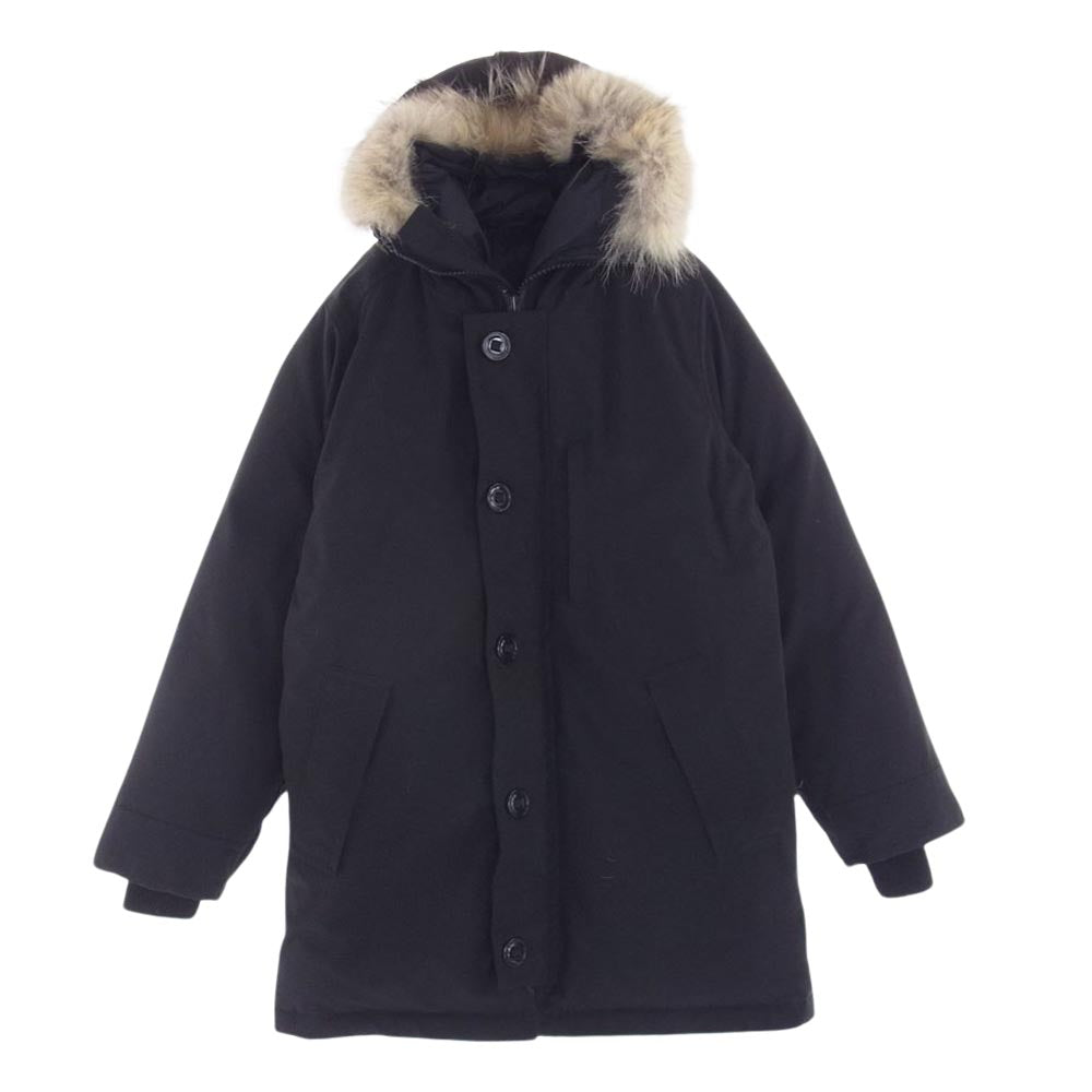 CANADA GOOSE カナダグース 3423JM 国内正規品 グリフィンタグ VANCOUVER JACKET バンクーバー ダウン ジャケット ブラック系 S【中古】