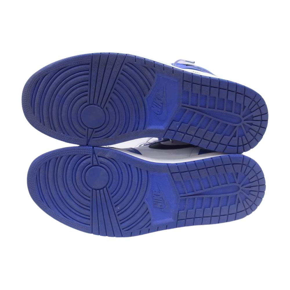 NIKE AIR JORDAN ナイキ ジョーダン 555088-403 Air Jordan 1 エアジョーダン AJ1 Retro High OG Game Royal レトロ ハイ ゲーム ロイヤル スニーカー ホワイト系 ブルー系 27cm【中古】