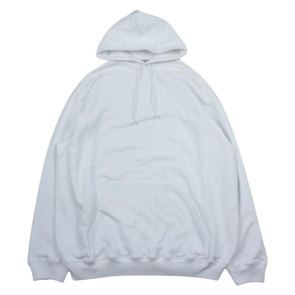 BALENCIAGA バレンシアガ 556143TAV379000 バック ロゴ プルオーバー パーカー ホワイト系 XS【極上美品】【中古】