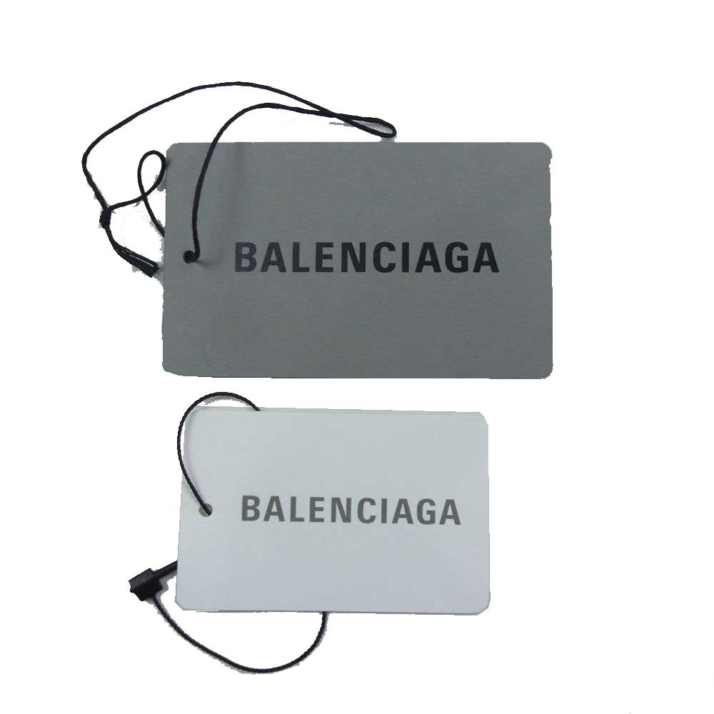 BALENCIAGA バレンシアガ 556143TAV379000 バック ロゴ プルオーバー パーカー ホワイト系 XS【極上美品】【中古】