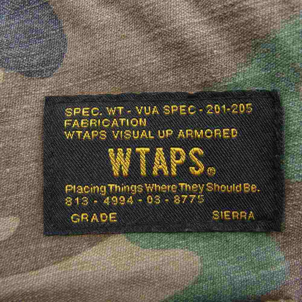 WTAPS ダブルタップス 15SS 151GWDT-PTM18 BUDS 02 TROUSERS トラウザーズ カモフラ 迷彩 パンツ カーキ系 1【中古】