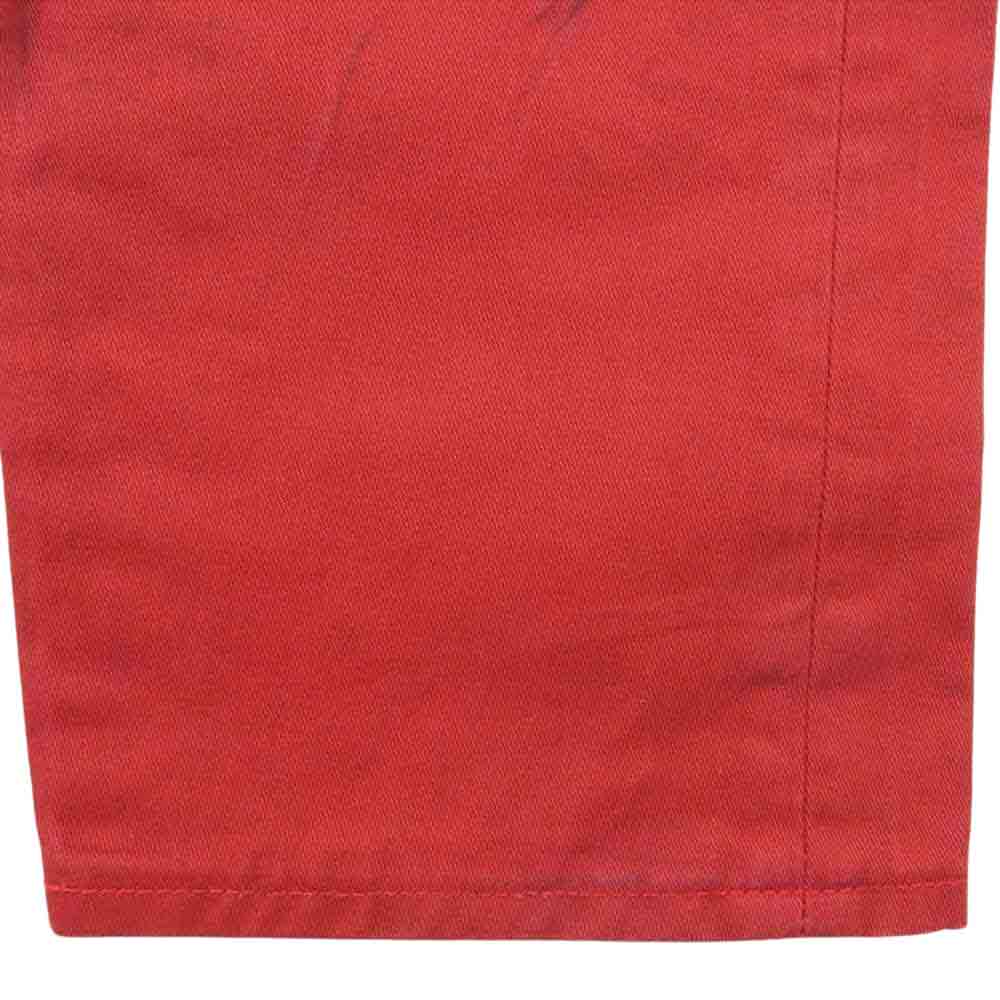 WOLF'S HEAD ウルフズヘッド スリムフィット チノ トラウザーズ パンツ レッド系 30【中古】